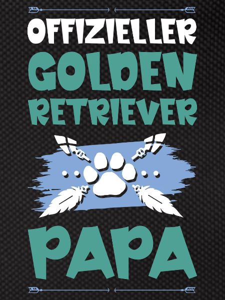 golden retriever dog dad