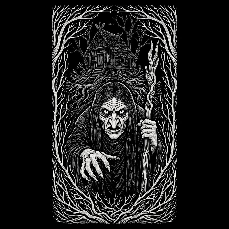 Baba Yaga Dunkle Slawische Hexenkunst