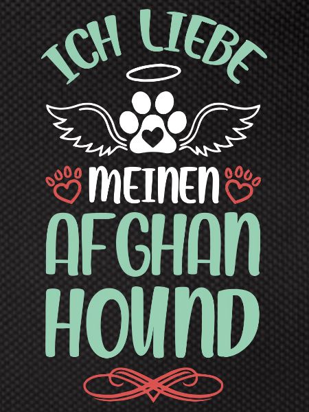 I love my Afghan Hound