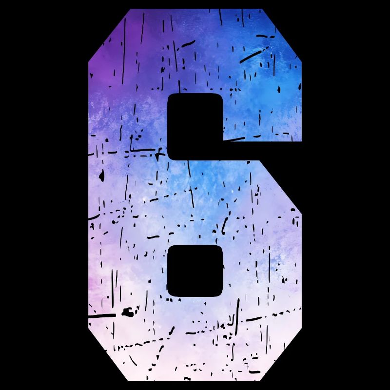 numéro 6 – Cadeau anniversaire 6 ans