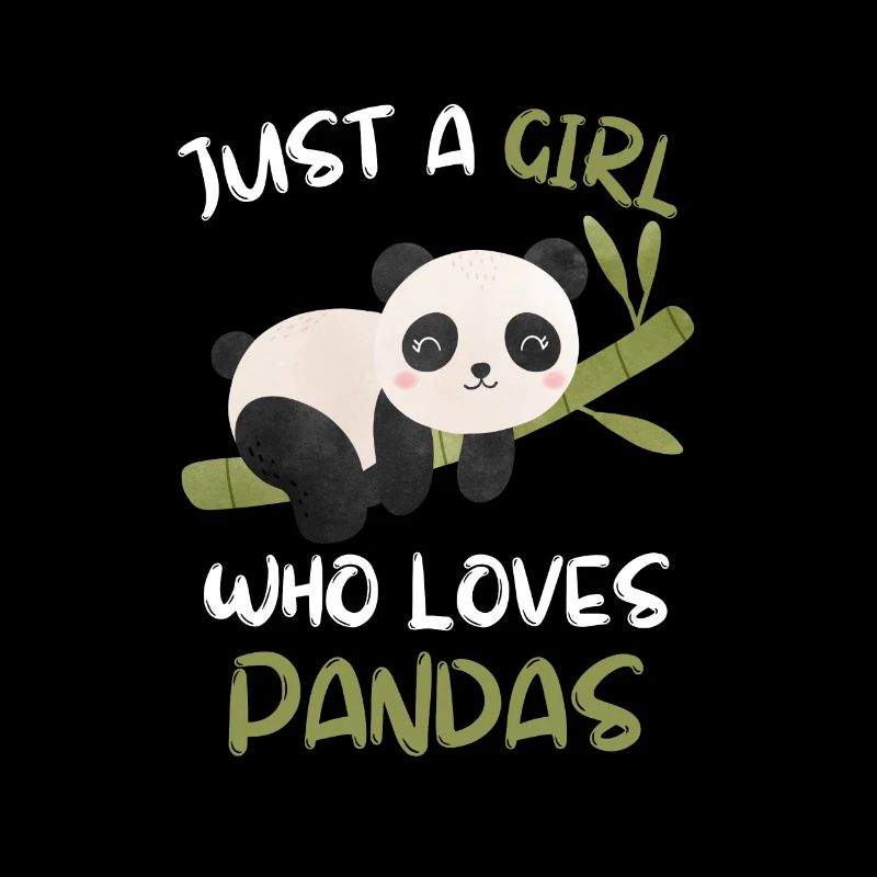 Pandabär Chinesisches Tier Mädchen Geschenk Panda