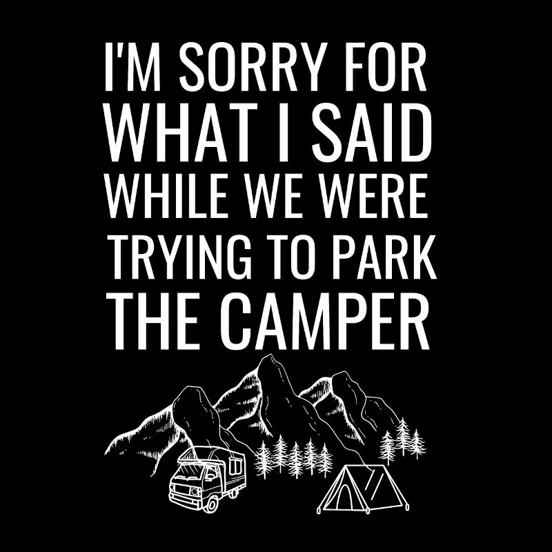 Camper Wohnmobil Lustiges Geschenk Camping