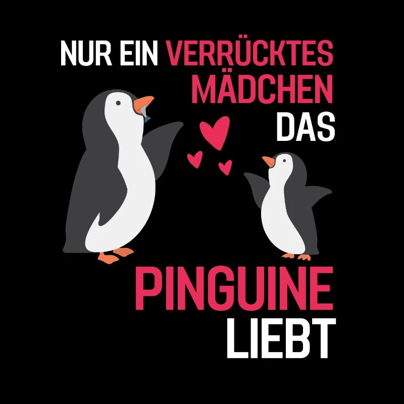 Pinguin Mädchen Zoo Tier Geschenk Vogel Pinguin
