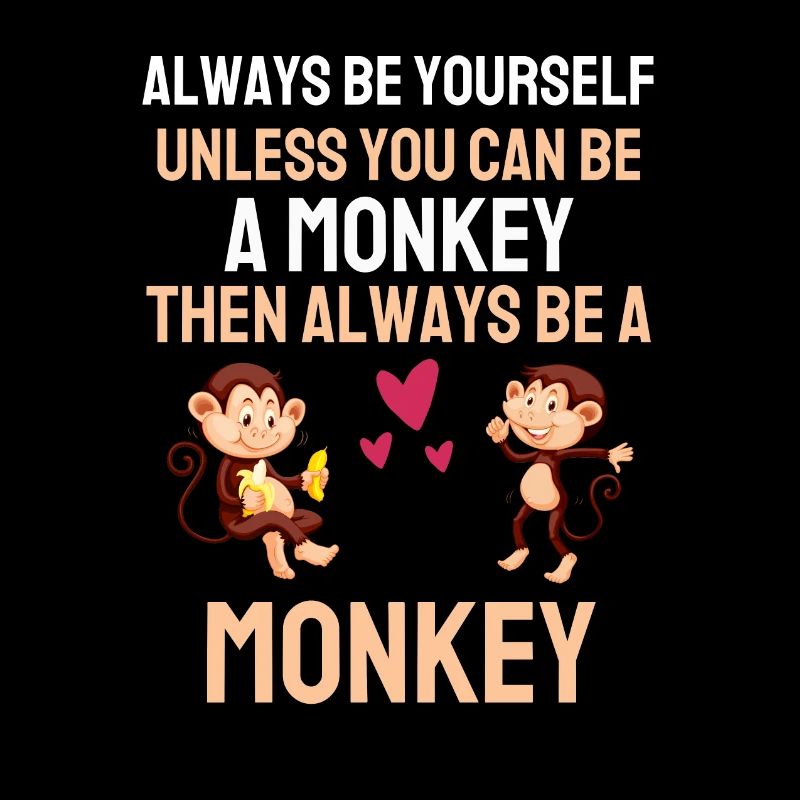 Monkey Lovers Zoo Animal Gift Funny Monkey