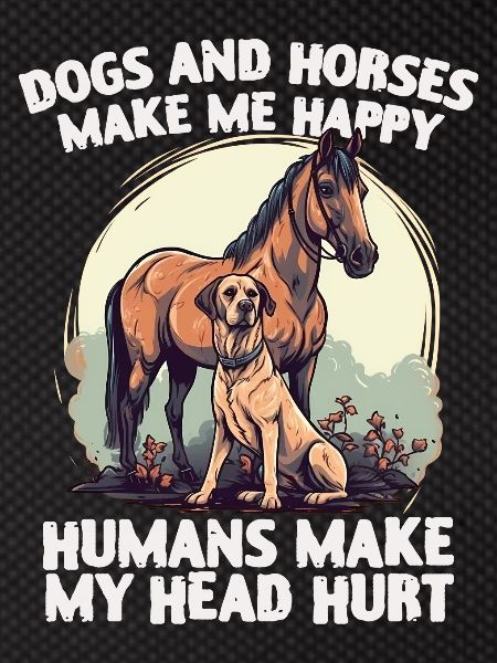 Hunden Und Pferden