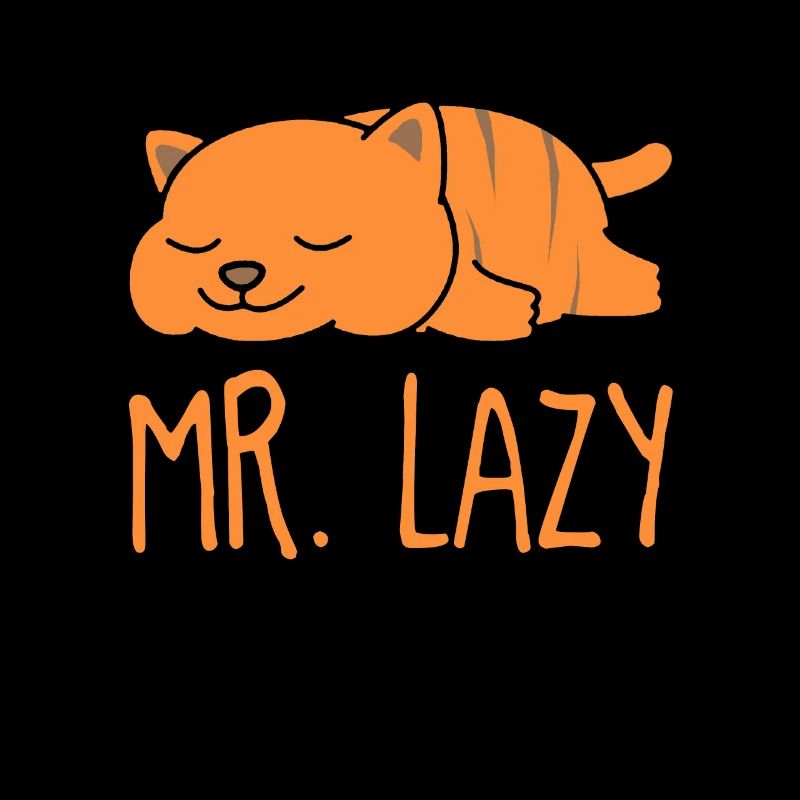 Conception d'impression M. Lazy