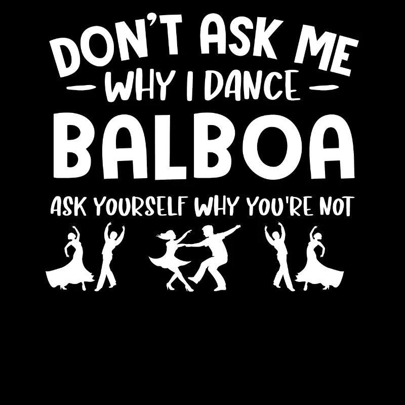 Funny Balboa dance design as a gift