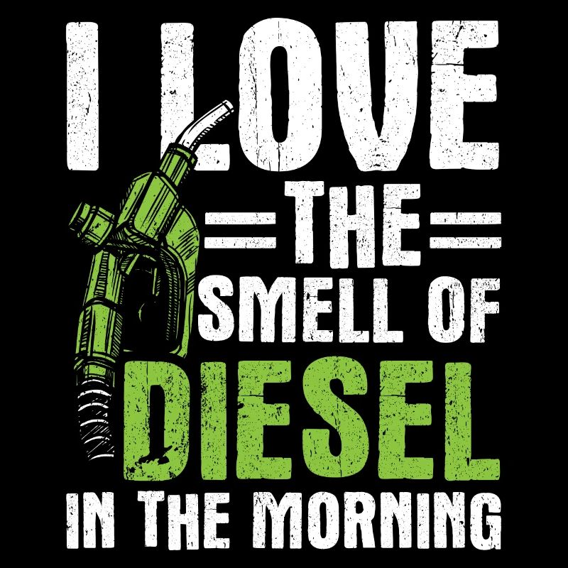 Citation impressionnante de conception diesel L'odeur du diesel