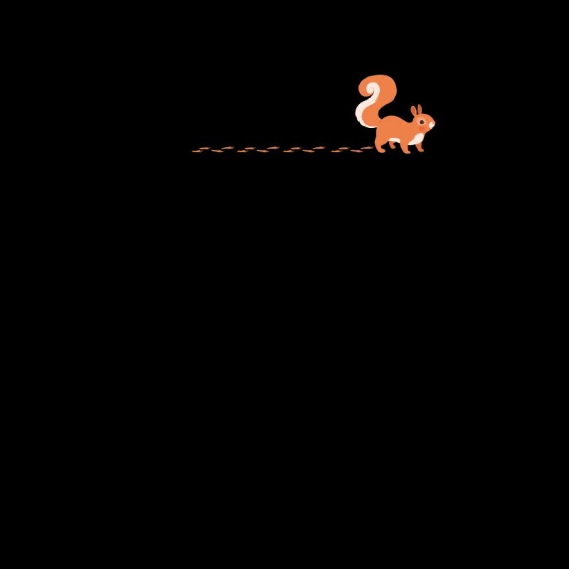 Eichhörnchen Spur