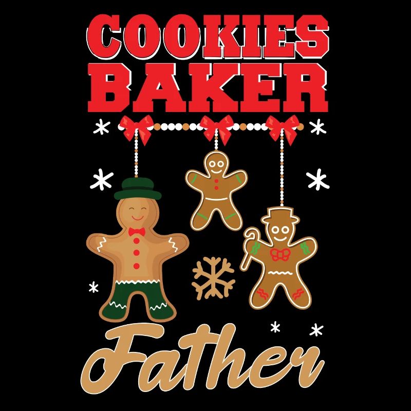 Cookies Baker Pater Cook Chef Citation de Noël