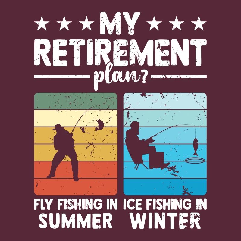 Pensionsplan Fliegenfischerei -Eisfischen