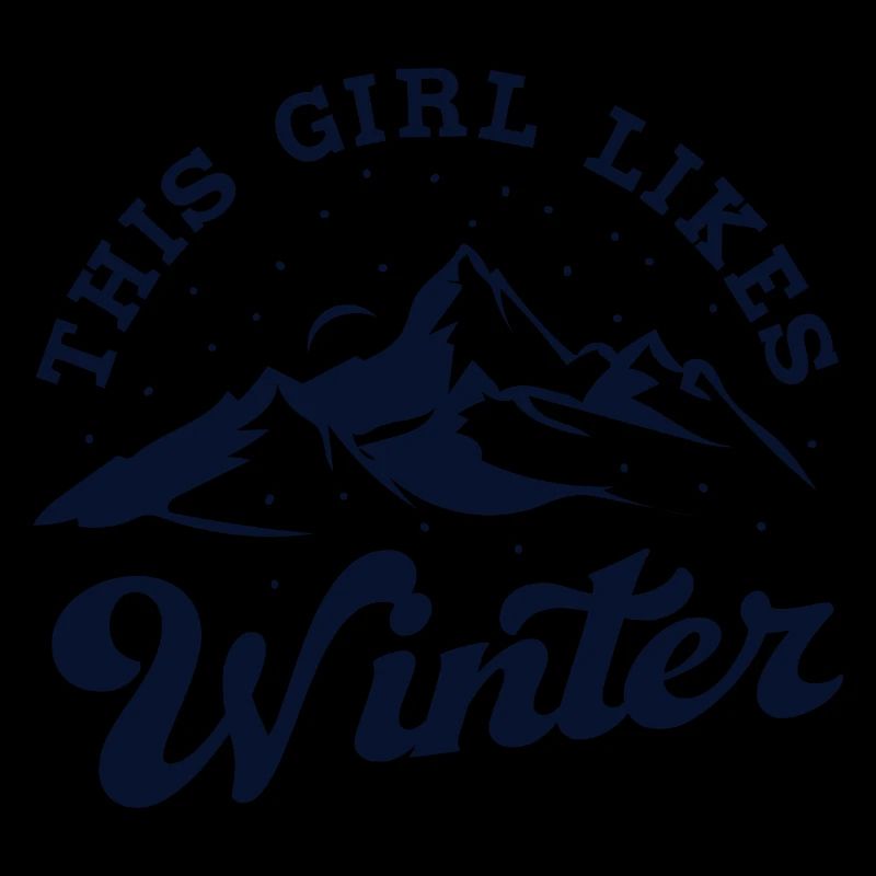 Mädchen mag Wintersaison Urlaub Gemütlicher Tee