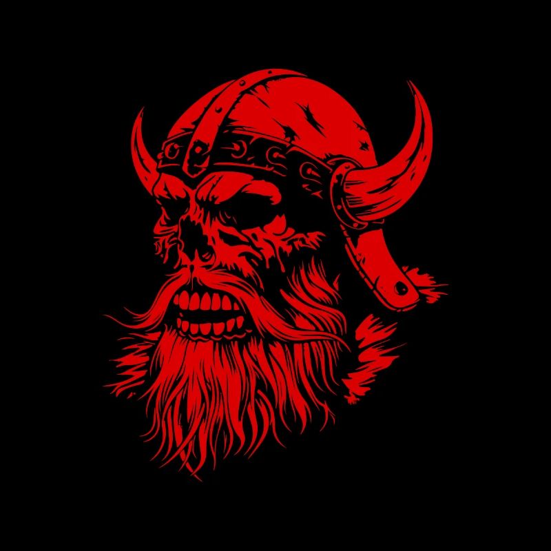 Wikinger Totenkopf