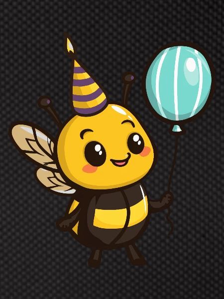 Bee Birthday Baby