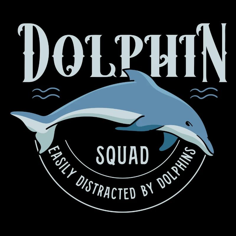 Dolphin Squad Meerestier niedlicher Delfin