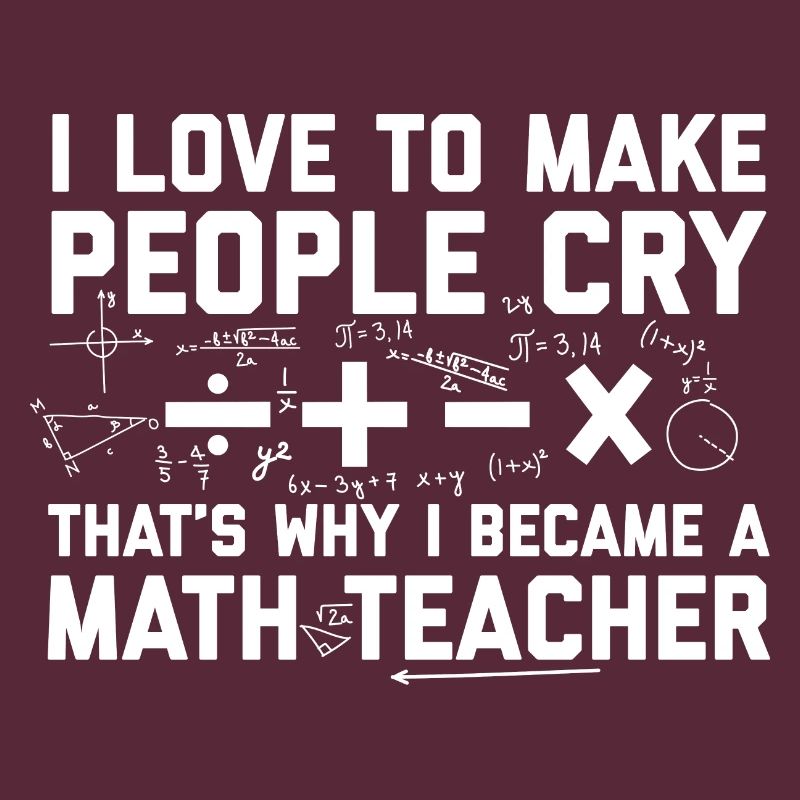 Profs de maths | Mathématiciens école idée de cadeau