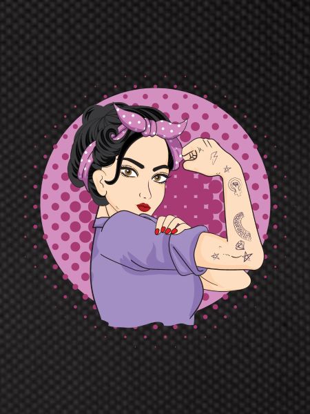 Strong woman