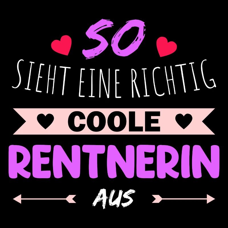 So sieht eine richtig coole Rentnerin aus Rente
