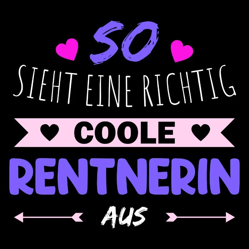 So sieht eine richtig coole Rentnerin aus Rente