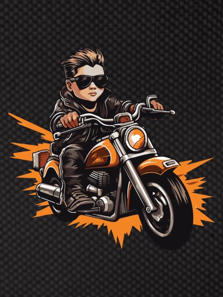 Motorcycle Biker Baby