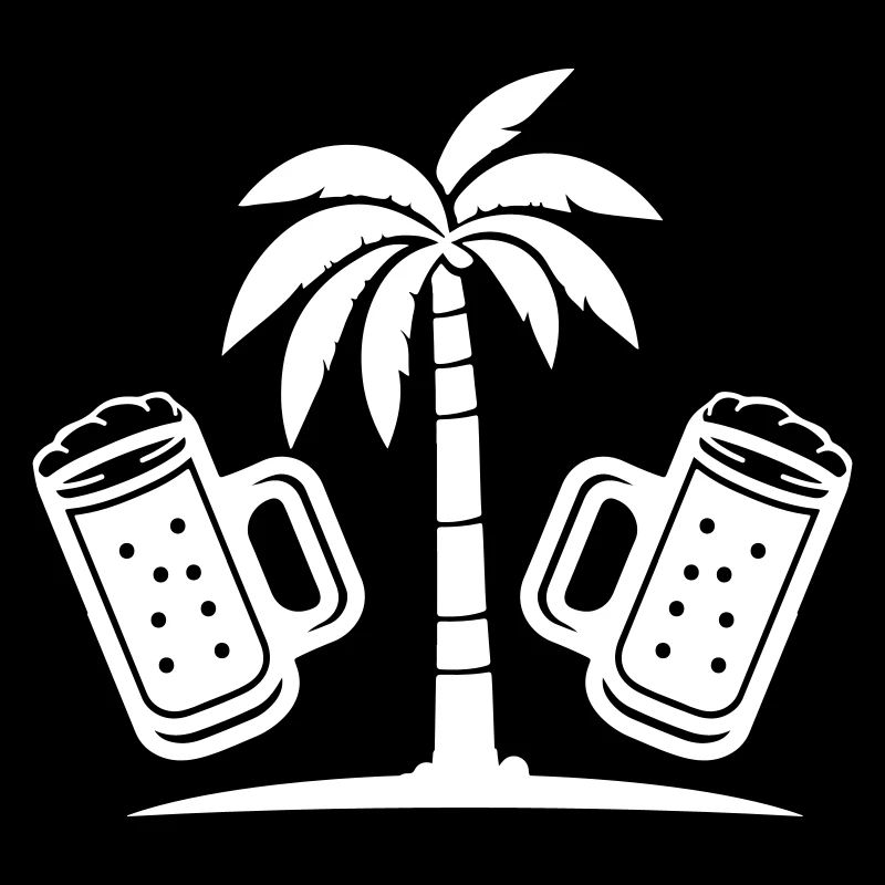 Bier Palmen Urlaub