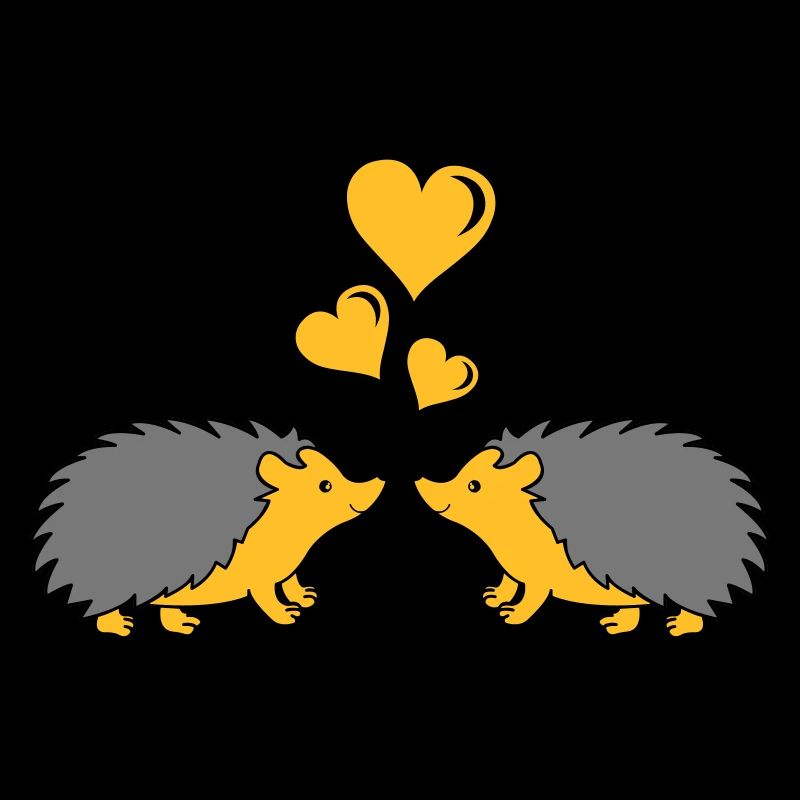 igel verliebt