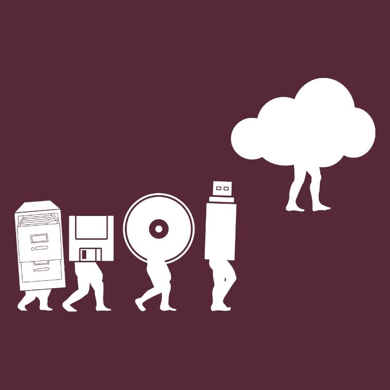 Evolution of Data Storage Coding Computer Cloud