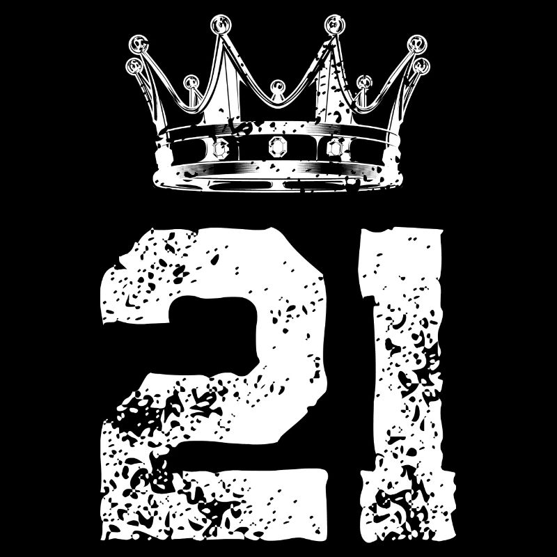 21 Number crown
