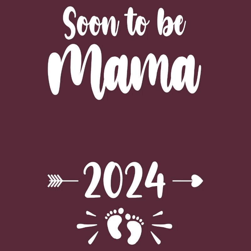 Mama wird bald Mutter 2024 Mutter schwangere Kinder Motte