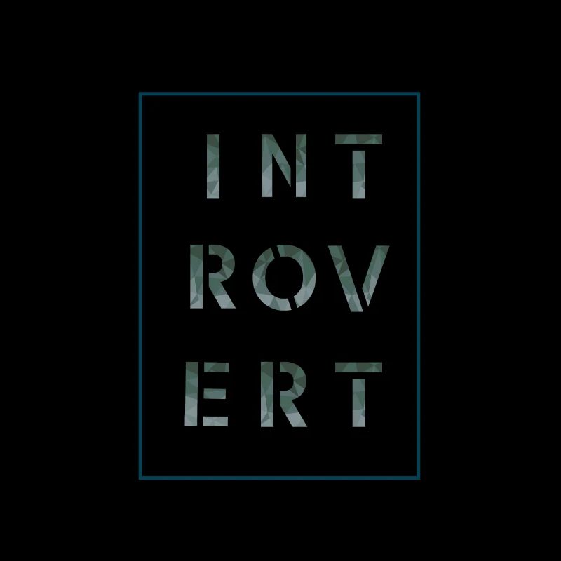 Introvert white, Geschenk, Geschenkidee