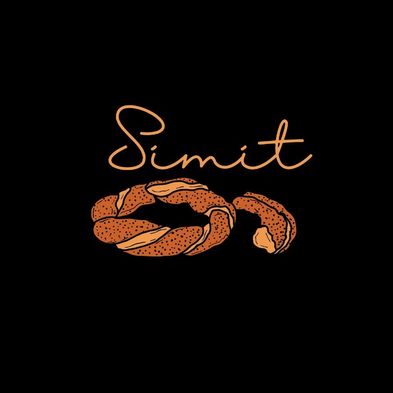 Sesame Ring Simit Pastry Turkish Arabic