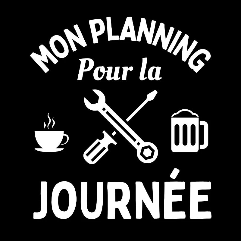 mon planning pour la journée
