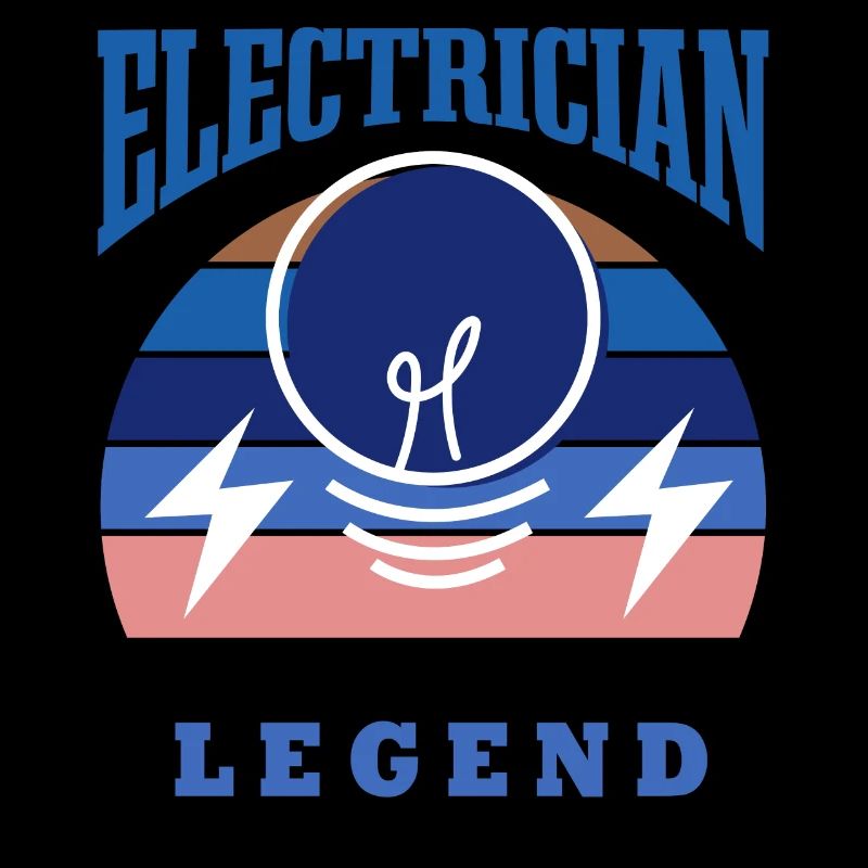 Electrician Legend Electro Worker Artisan