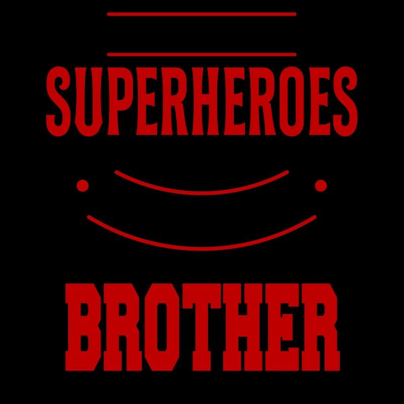 Superheroes Best Brother Superheld Bester Bruder