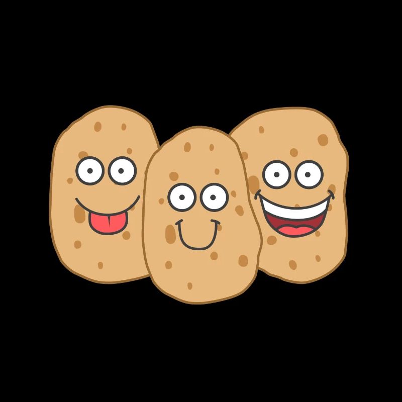 Potato Squad Ironisches Sprichwort „Gesunde