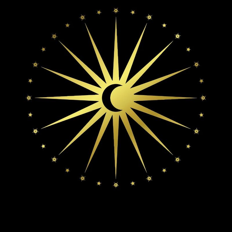 Étoiles - Lune - Constellation - Étoile - Graphisme
