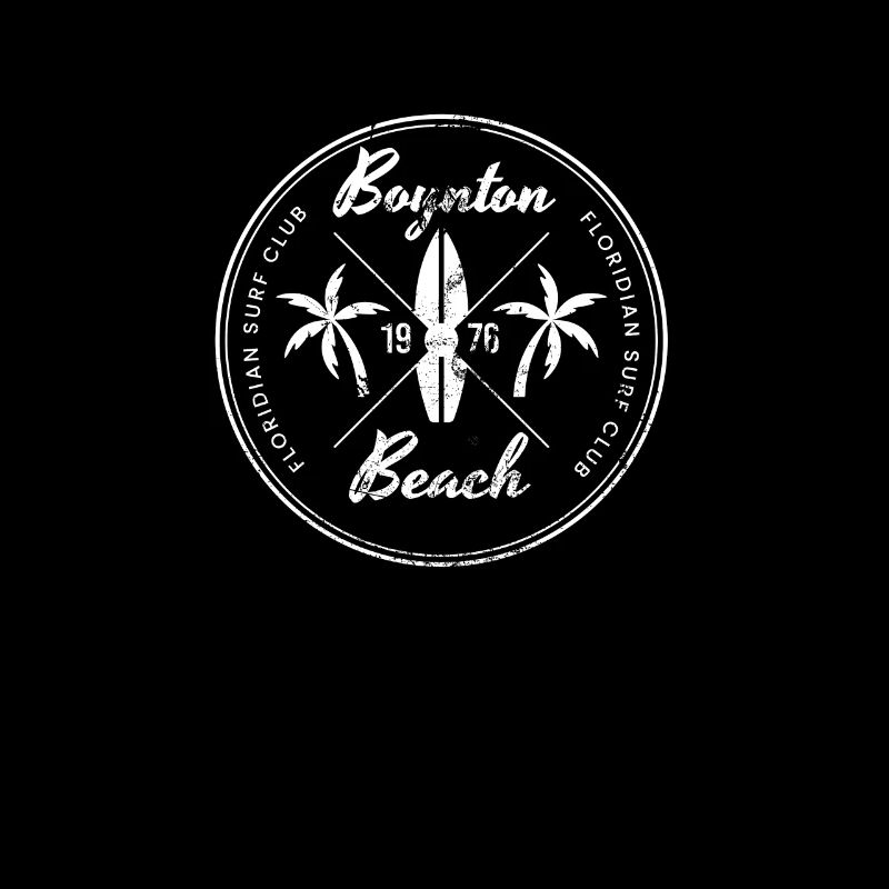 Retro Boynton Beach Florida Beach Beach Vacances