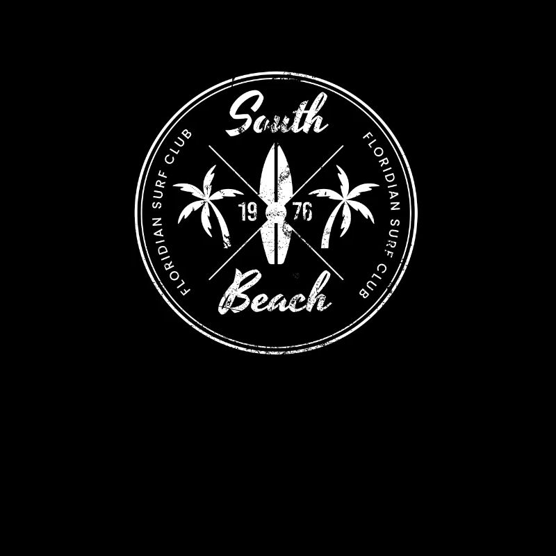Retro South Beach Floride Miami Beach Vacances