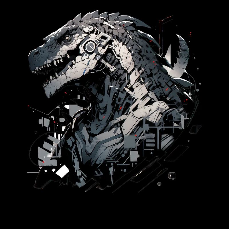 Mecha Animal Tiger Wolf Fox Dino Bear Cyborg