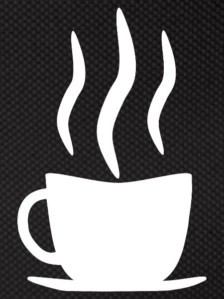 Coffee cup white