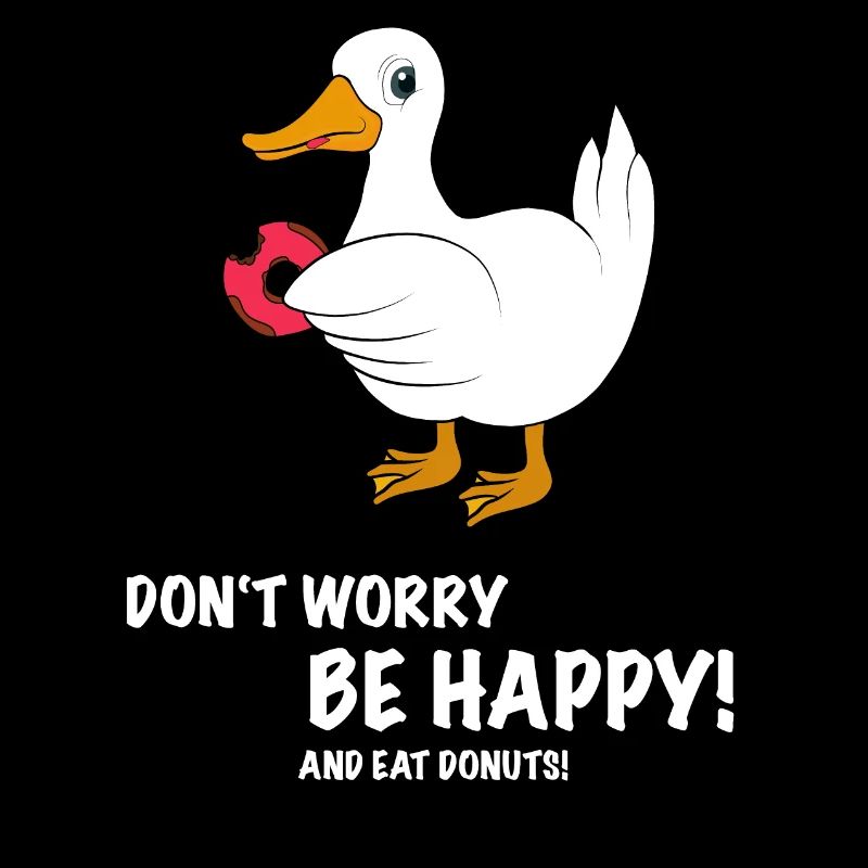 Canard avec beignet