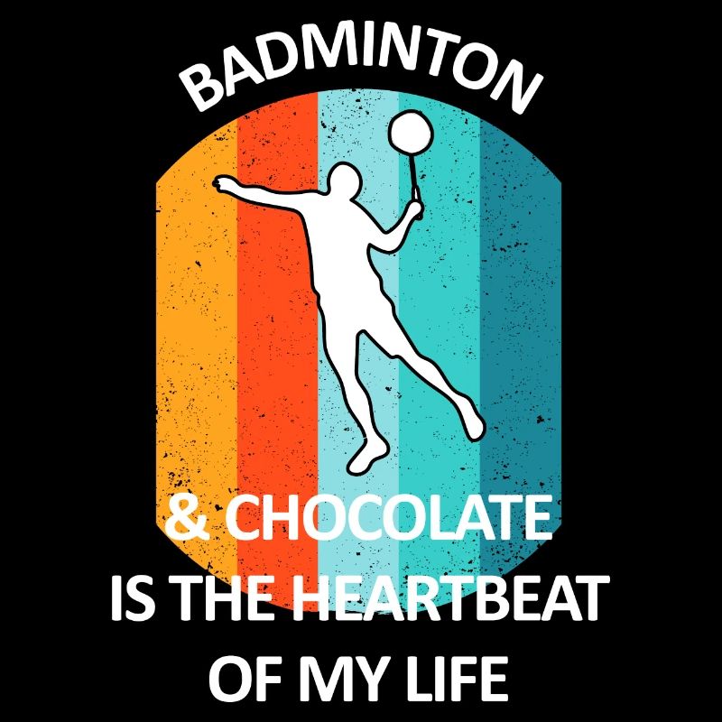 Badminton Badminton Badminton Player Chocolat
