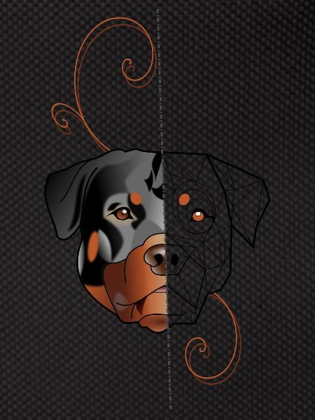 Rottweiler - Double sided