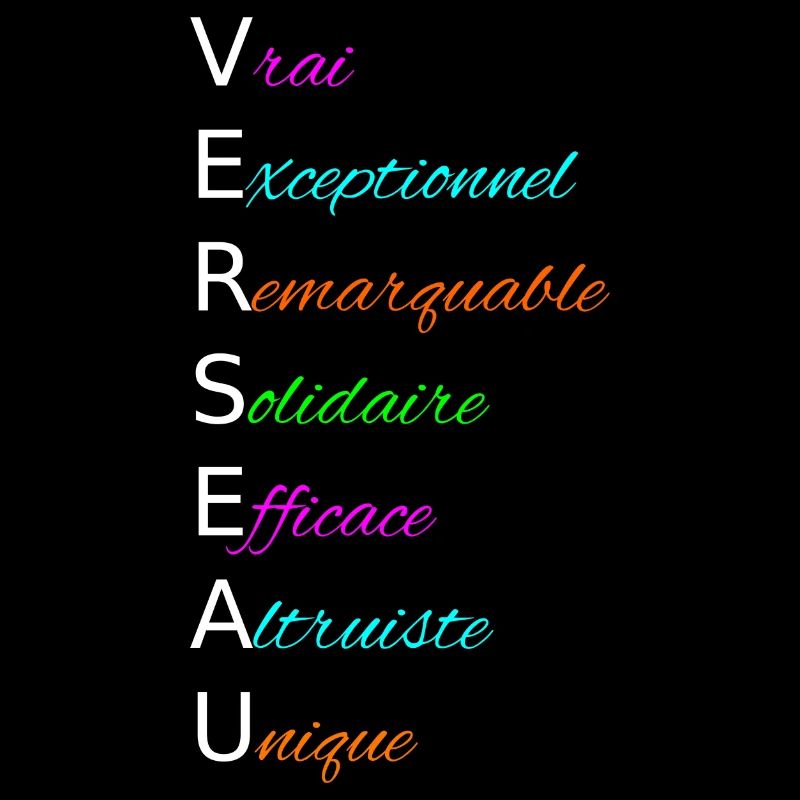 VERSEAU Vrai Exceptionnel Remarquable Solidaire