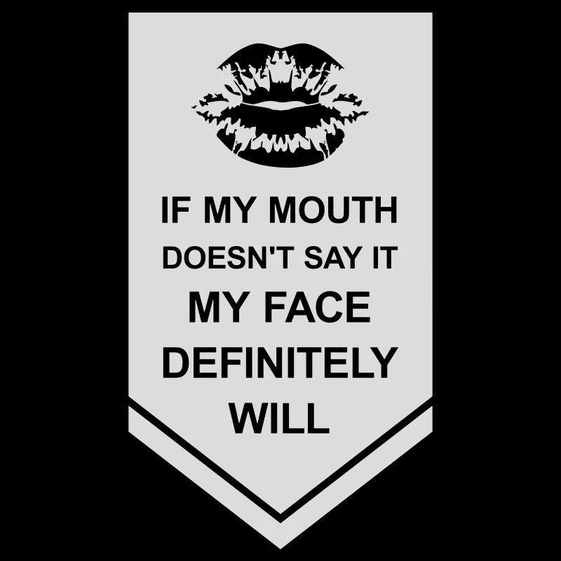 my face definitely will