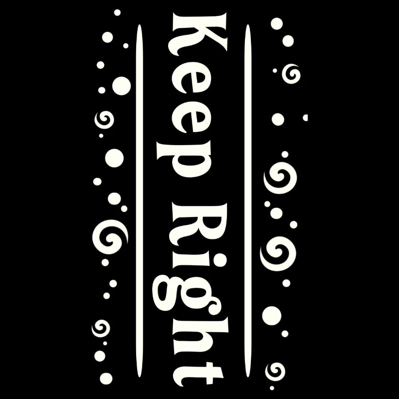 Stay right