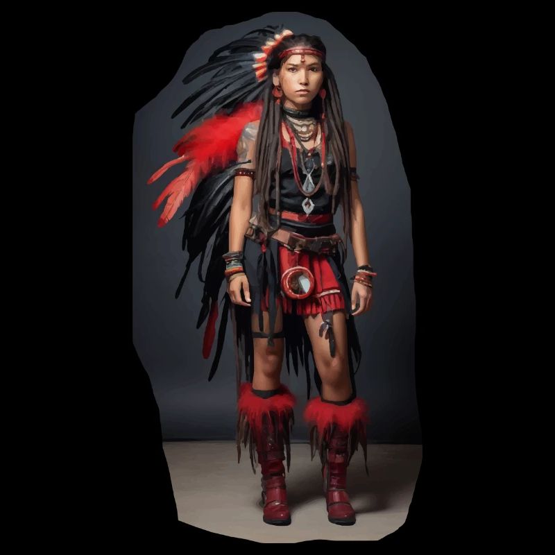 Indianer Mädchen