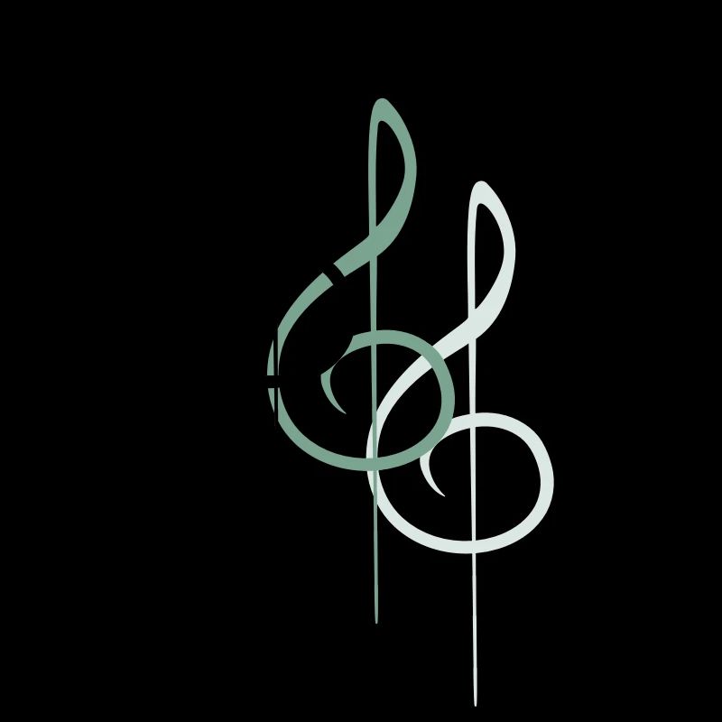 Music clef note melody music note sound
