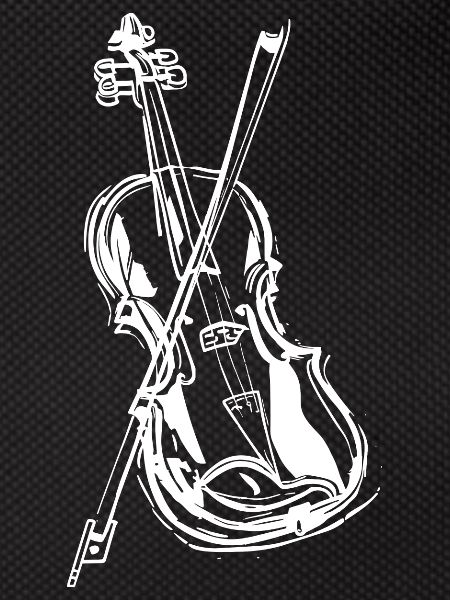 Violin Drawing
