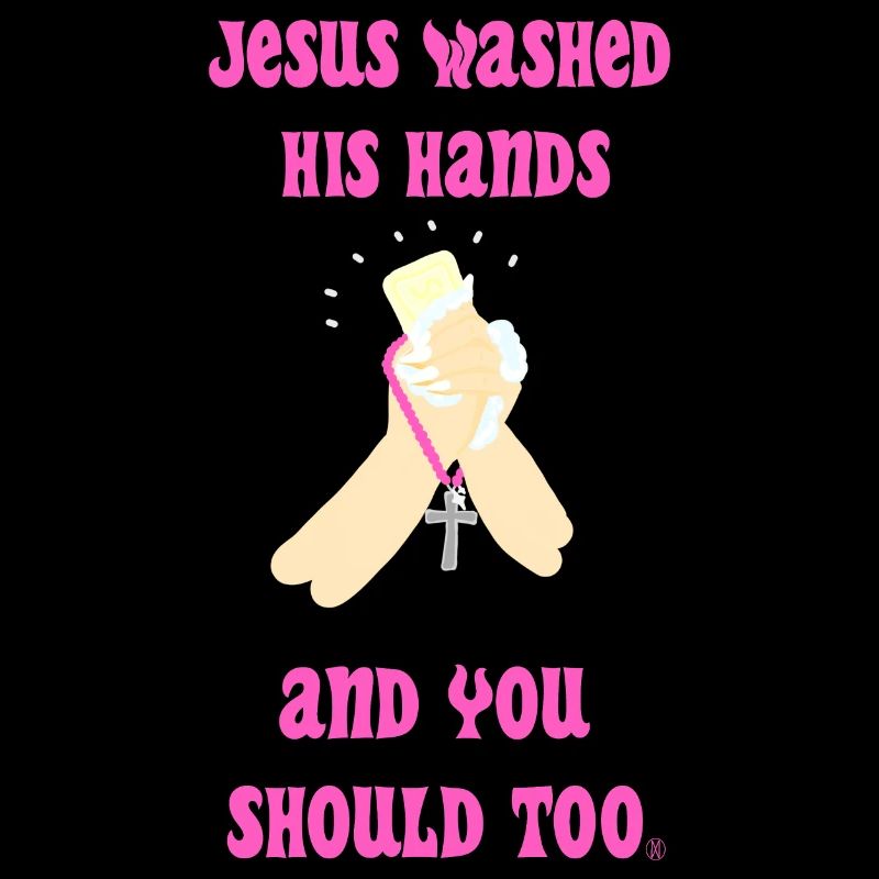 Jésus Lavait Ses Mains version rose